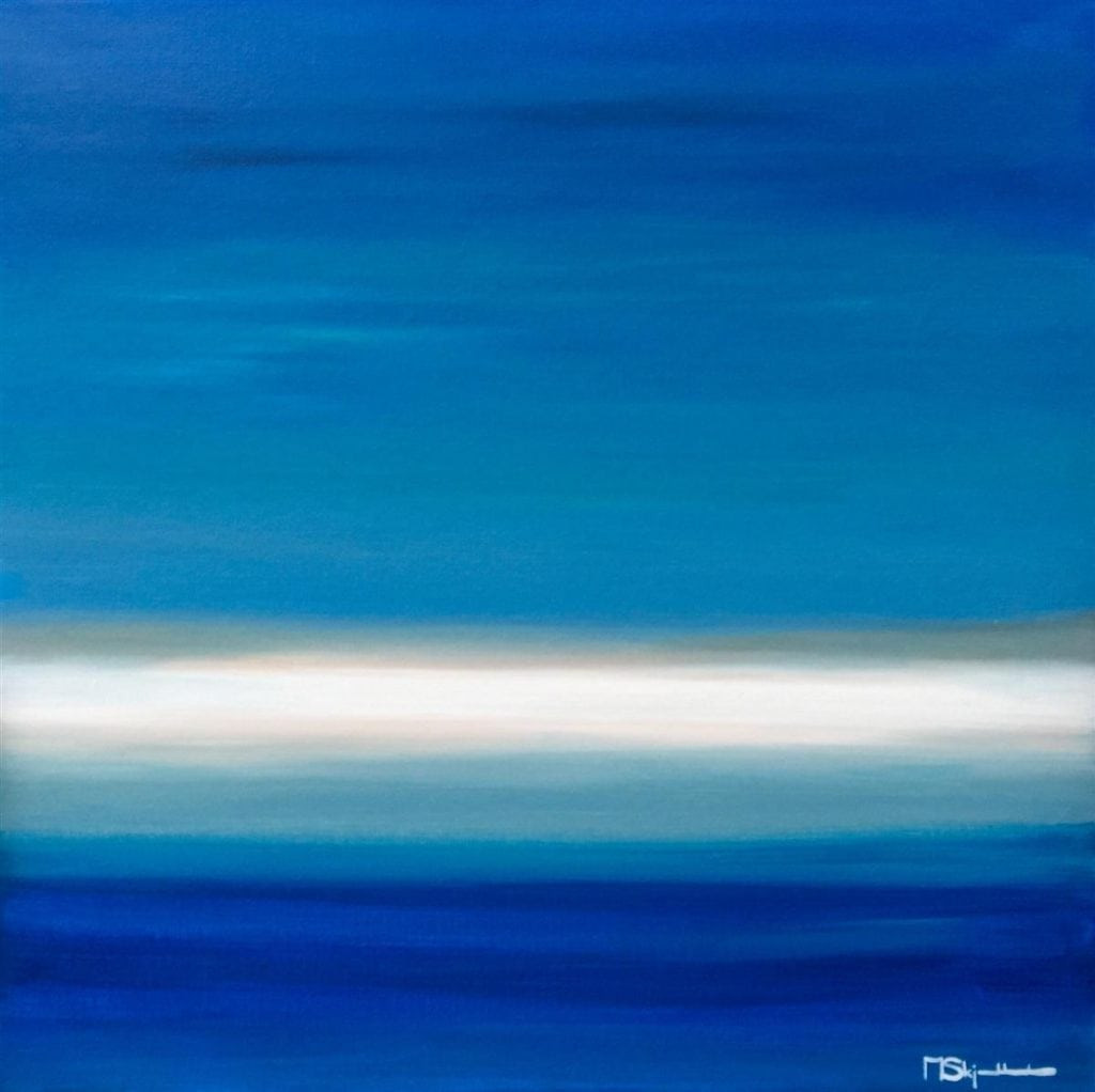 Blue Ocean | 80x80 cm