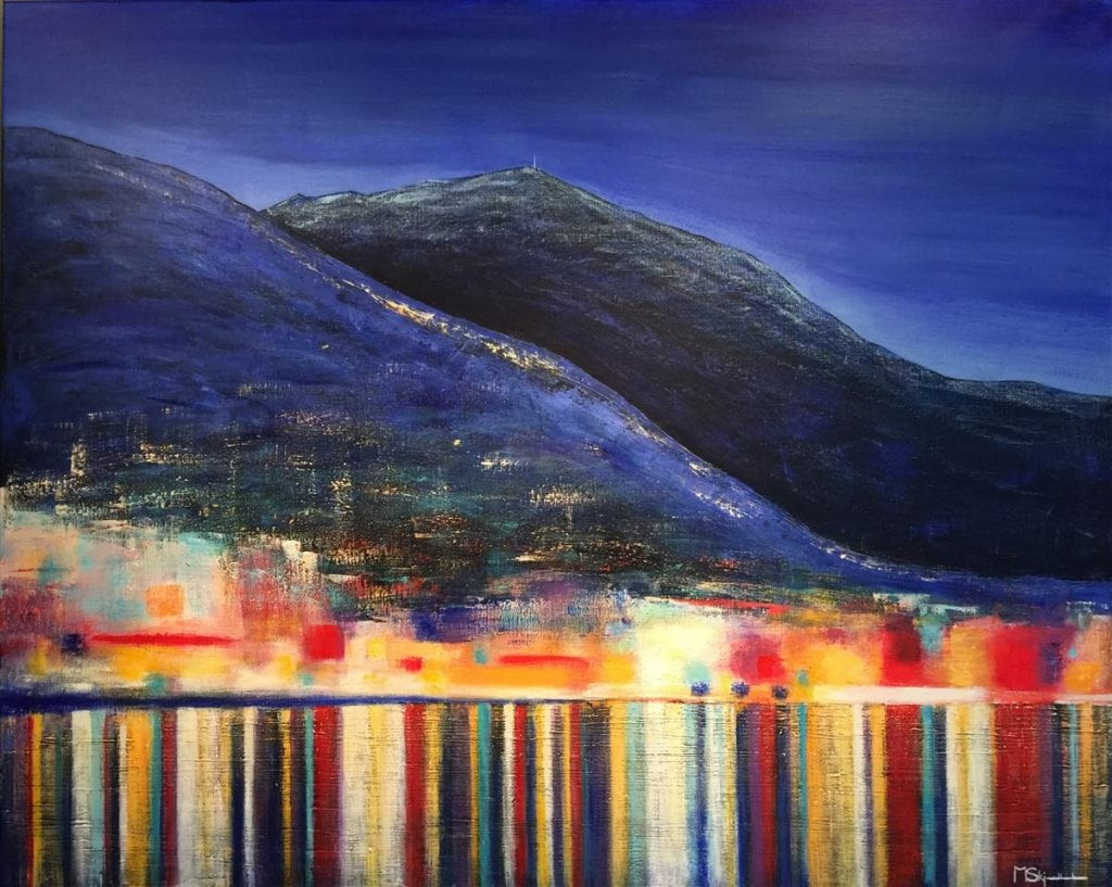 The Colors of Bergen | 120x150 cm
