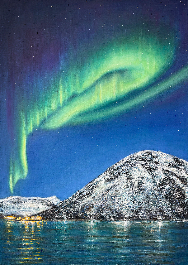 The Northern Lights outside Tromsø